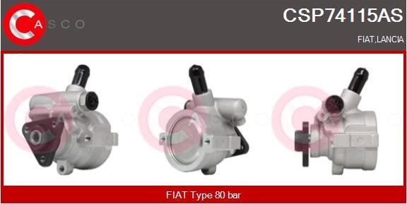 Casco CSP74115AS - Hydraulic Pump, steering system autospares.lv
