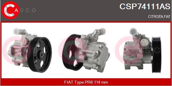 Casco CSP74111AS - Hydraulic Pump, steering system autospares.lv