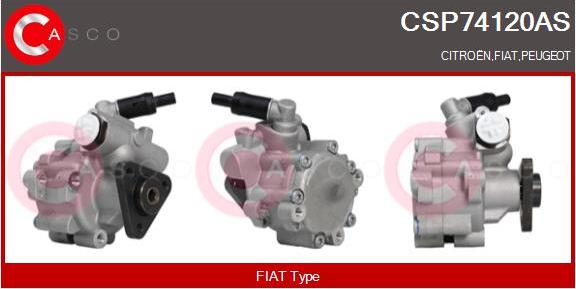 Casco CSP74120AS - Hydraulic Pump, steering system autospares.lv