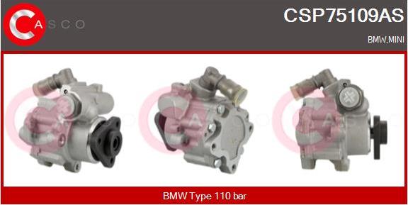 Casco CSP75109AS - Hydraulic Pump, steering system autospares.lv