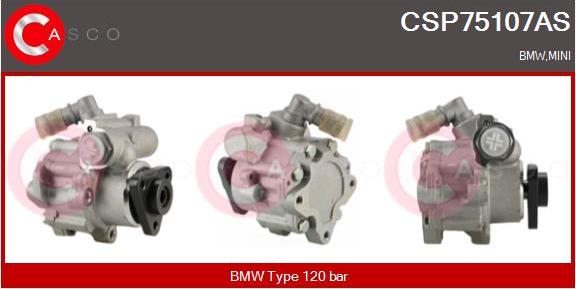 Casco CSP75107AS - Hydraulic Pump, steering system autospares.lv