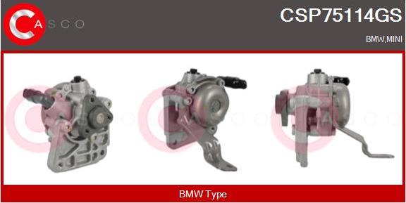 Casco CSP75114GS - Hydraulic Pump, steering system autospares.lv