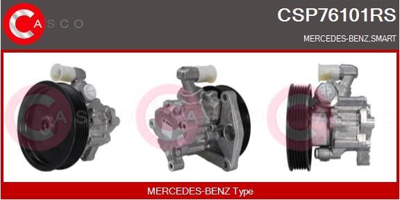 Casco CSP76101RS - Hydraulic Pump, steering system autospares.lv