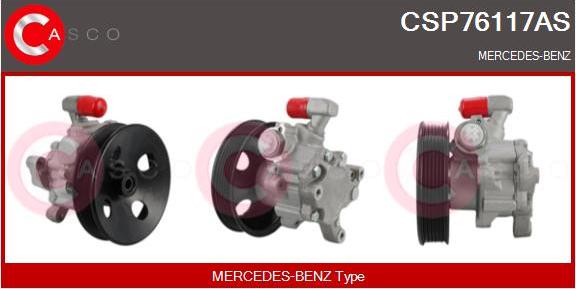 Casco CSP76117AS - Hydraulic Pump, steering system autospares.lv