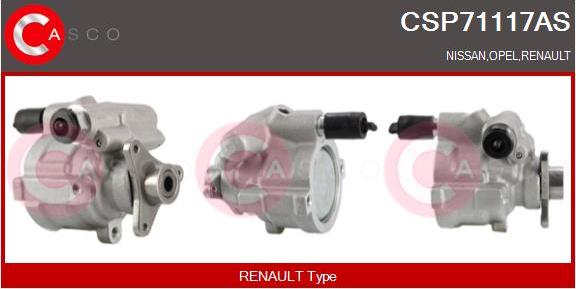 Casco CSP71117AS - Hydraulic Pump, steering system autospares.lv