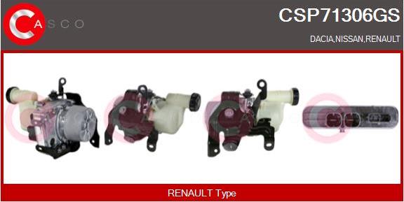 Casco CSP71306GS - Hydraulic Pump, steering system autospares.lv