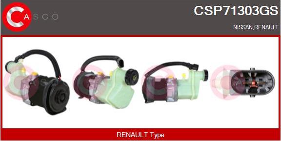Casco CSP71303GS - Hydraulic Pump, steering system autospares.lv