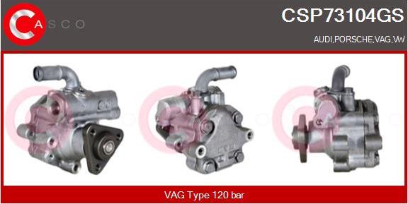 Casco CSP73104GS - Hydraulic Pump, steering system autospares.lv