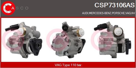 Casco CSP73106AS - Hydraulic Pump, steering system autospares.lv