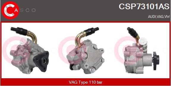 Casco CSP73101AS - Hydraulic Pump, steering system autospares.lv