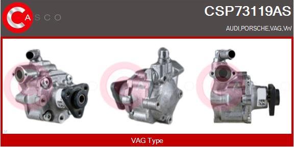 Casco CSP73119AS - Hydraulic Pump, steering system autospares.lv