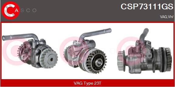 Casco CSP73111GS - Hydraulic Pump, steering system autospares.lv