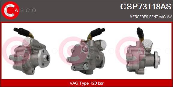 Casco CSP73118AS - Hydraulic Pump, steering system autospares.lv