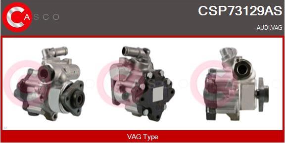 Casco CSP73129AS - Hydraulic Pump, steering system autospares.lv