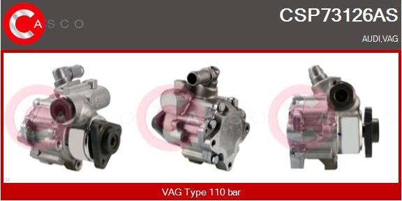 Casco CSP73126AS - Hydraulic Pump, steering system autospares.lv