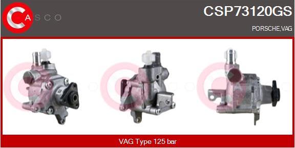 Casco CSP73120GS - Hydraulic Pump, steering system autospares.lv