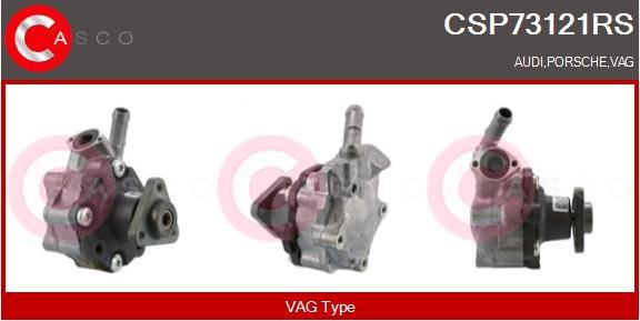 Casco CSP73121RS - Hydraulic Pump, steering system autospares.lv