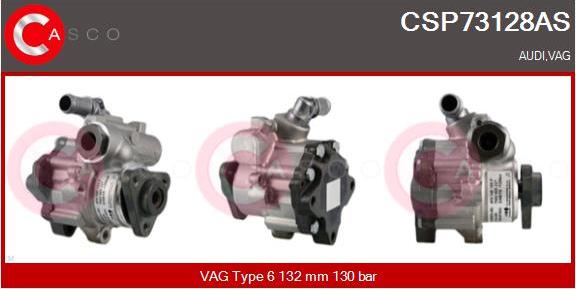 Casco CSP73128AS - Hydraulic Pump, steering system autospares.lv