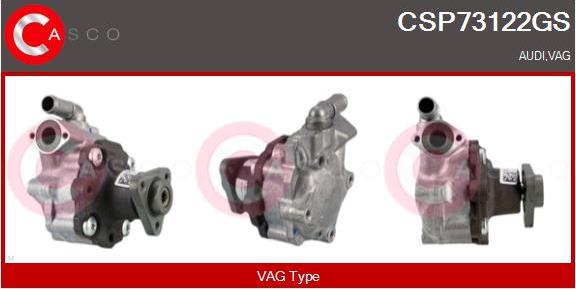 Casco CSP73122GS - Hydraulic Pump, steering system autospares.lv