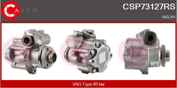 Casco CSP73127RS - Hydraulic Pump, steering system autospares.lv