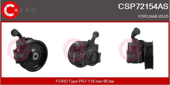 Casco CSP72154AS - Hydraulic Pump, steering system autospares.lv