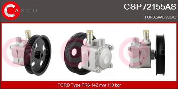 Casco CSP72155AS - Hydraulic Pump, steering system autospares.lv