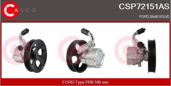 Casco CSP72151AS - Hydraulic Pump, steering system autospares.lv