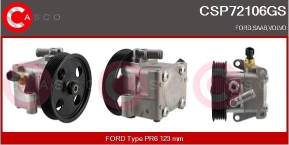 Casco CSP72106GS - Hydraulic Pump, steering system autospares.lv