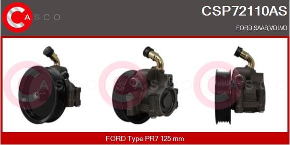 Casco CSP72110AS - Hydraulic Pump, steering system autospares.lv