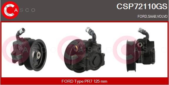 Casco CSP72110GS - Hydraulic Pump, steering system autospares.lv