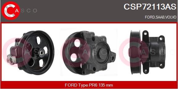 Casco CSP72113AS - Hydraulic Pump, steering system autospares.lv