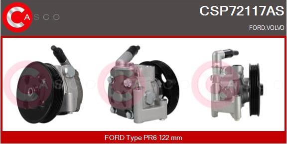 Casco CSP72117AS - Hydraulic Pump, steering system autospares.lv