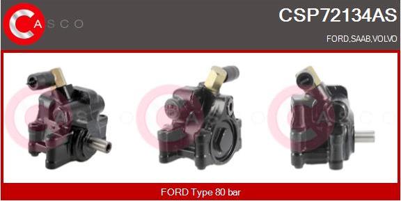 Casco CSP72134AS - Hydraulic Pump, steering system autospares.lv