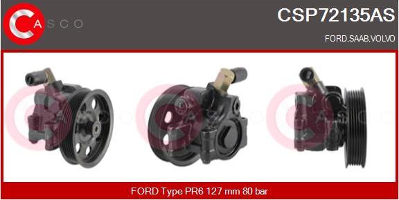 Casco CSP72135AS - Hydraulic Pump, steering system autospares.lv