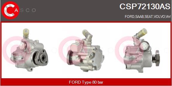 Casco CSP72130AS - Hydraulic Pump, steering system autospares.lv