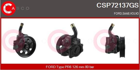 Casco CSP72137GS - Hydraulic Pump, steering system autospares.lv