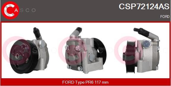 Casco CSP72124AS - Hydraulic Pump, steering system autospares.lv