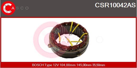 Casco CSR10042AS - Stator, alternator autospares.lv