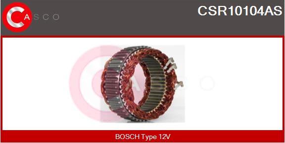 Casco CSR10104AS - Stator, alternator autospares.lv