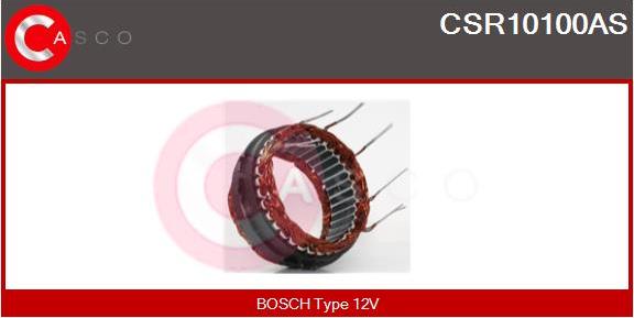 Casco CSR10100AS - Stator, alternator autospares.lv