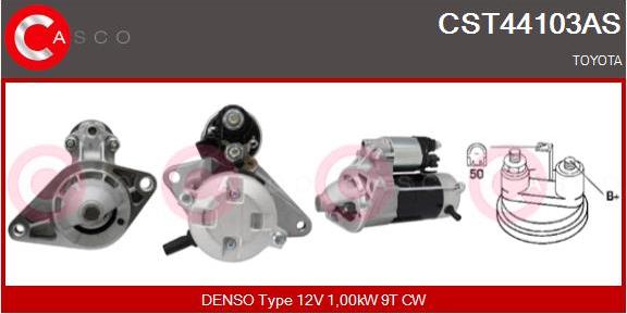 Casco CST44103AS - Starter autospares.lv