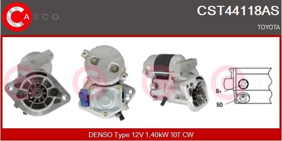 Casco CST44118AS - Starter autospares.lv