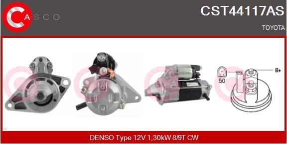 Casco CST44117AS - Starter autospares.lv