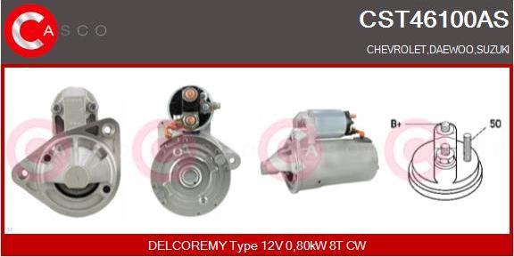 Casco CST46100AS - Starter autospares.lv