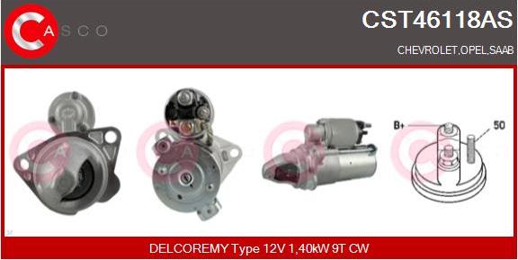 Casco CST46118AS - Starter autospares.lv