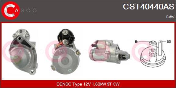 Casco CST40440AS - Starter autospares.lv