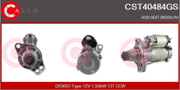 Casco CST40484GS - Starter autospares.lv