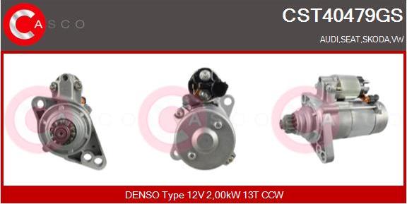 Casco CST40479GS - Starter autospares.lv