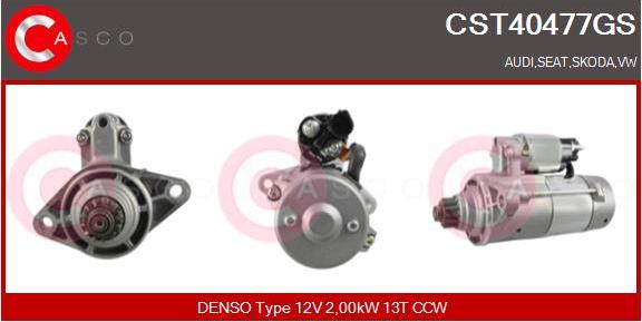 Casco CST40477GS - Starter autospares.lv