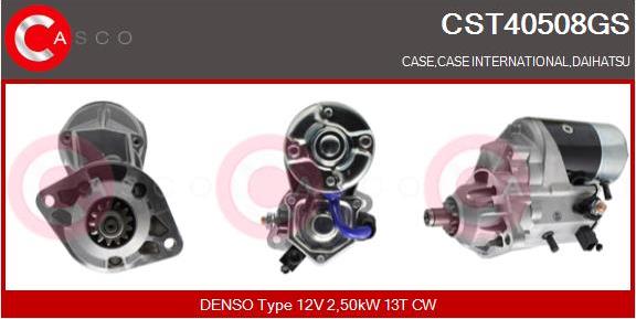 Casco CST40508GS - Starter autospares.lv